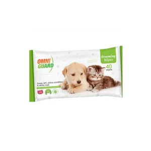 Omni Guard Pet Grooming Wipes 40pcs