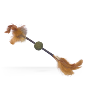 STICK WITH CATNIP BALL
