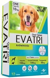 Evatri Dogs 1 Deworming Tablet