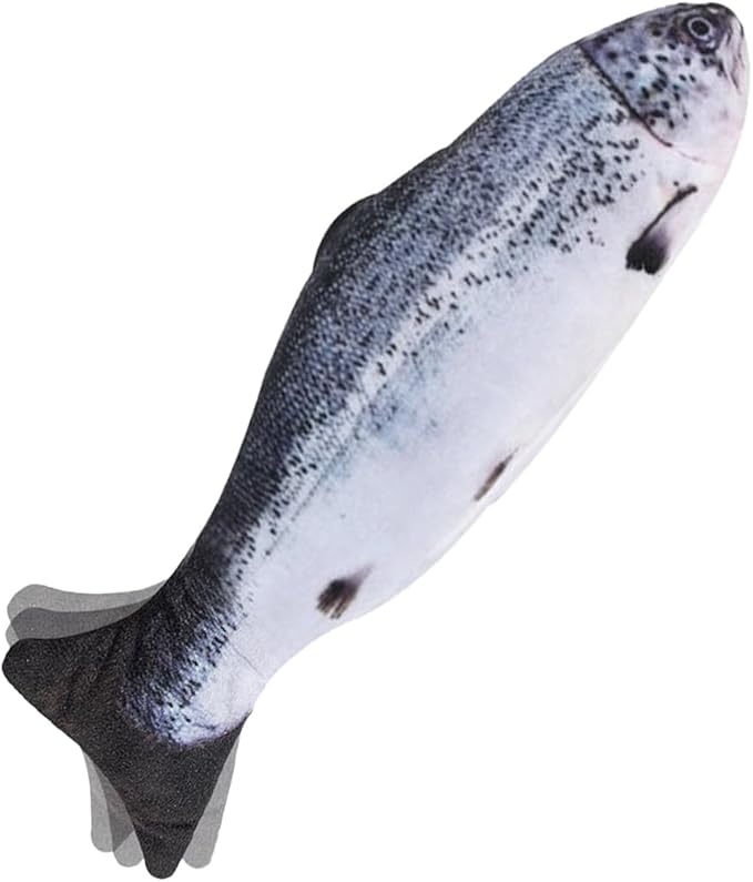 Electric Floppy Fish Cat Toy - Image 9