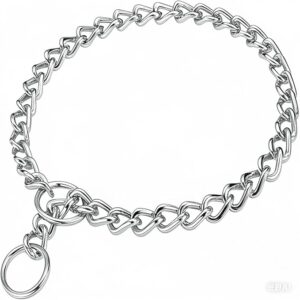 Chain Dog Choker Collar (L)