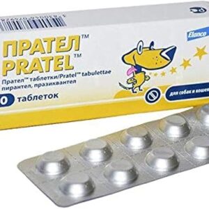 Pratel Deworming Tablets for Dogs