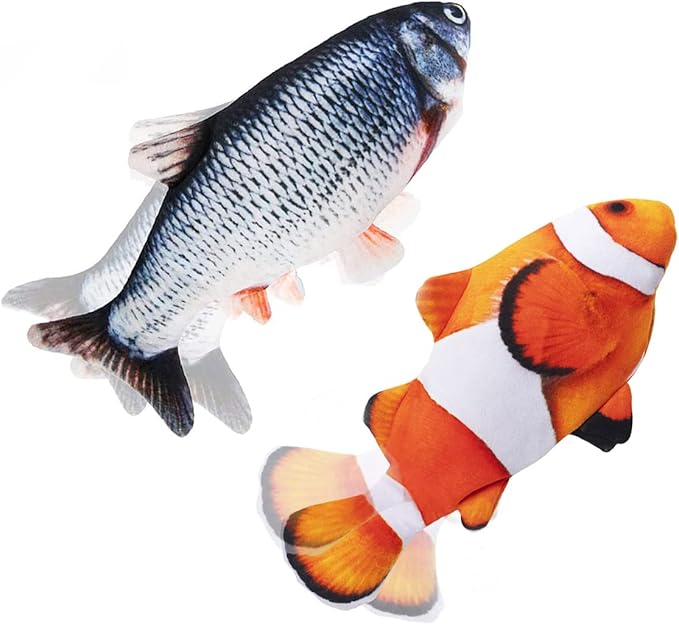 Electric Floppy Fish Cat Toy