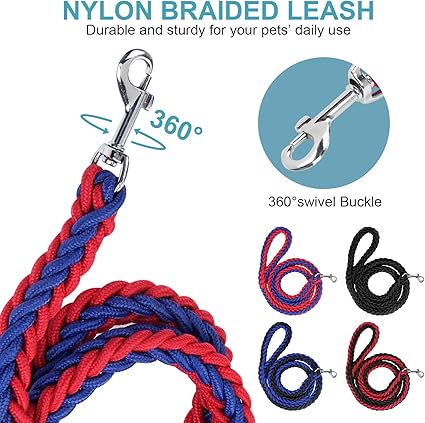 Twisted Dog Leash and Collar Set - Image 3