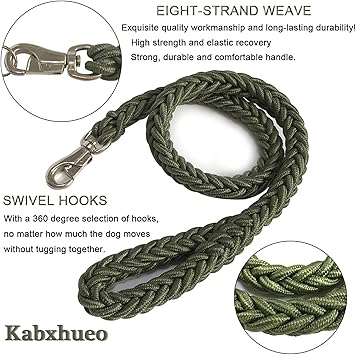 Twisted Dog Leash and Collar Set - Image 2
