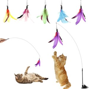feather cat toy