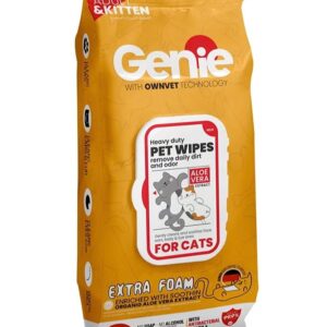 Genie wipes -50 Wipes Extra Foam