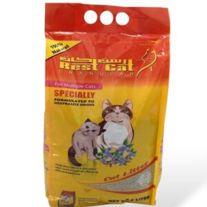 Rest Cat clumping cat litter -  Yellow 5 L