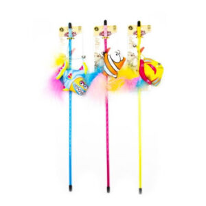 Fish Cat Toy Fishing Rod