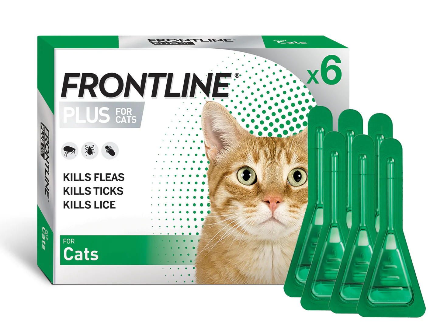Frontline Plus Cat Flea & Tick (1amp) - Image 3