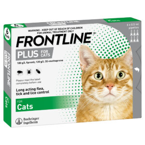 Frontline Plus Cat Flea & Tick (1amp)