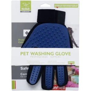 Nunbell Grooming / De-Shedding / Bathing Glove For Cats and Dogs