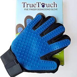 True Touch Five Finger Hair Removal Glove for Cats and Dogs