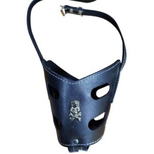 Dog Leather Muzzle (L)